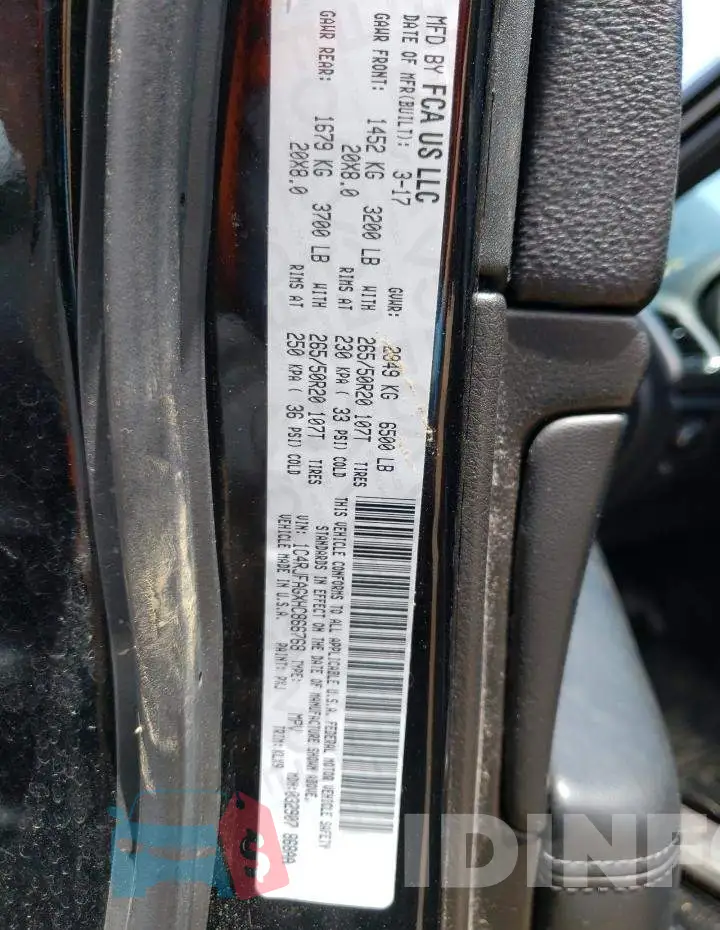 1C4RJFAGXHC866768 Photo# 12
