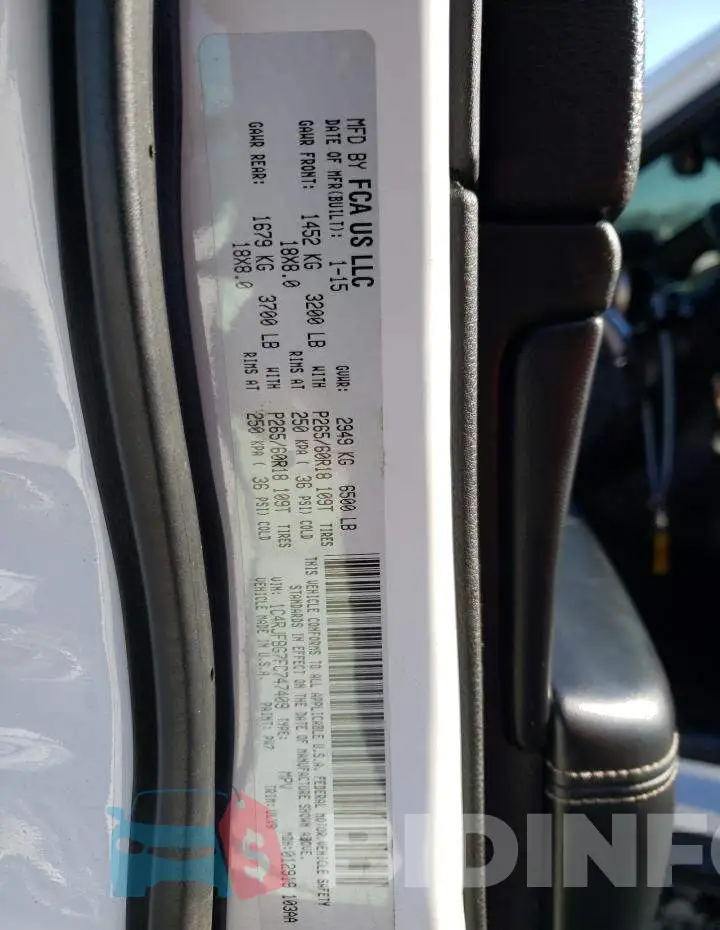 1C4RJFBG7FC747409 Photo# 13