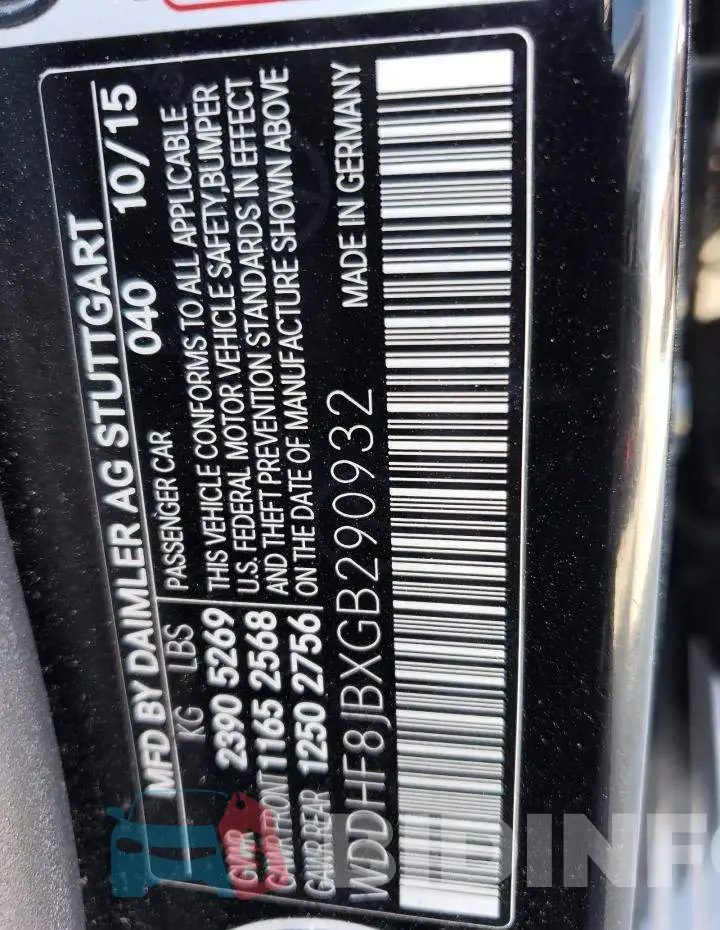 WDDHF8JBXGB290932 Photo# 13