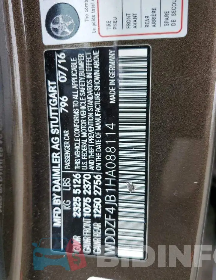 WDDZF4JB1HA088114 Photo# 12
