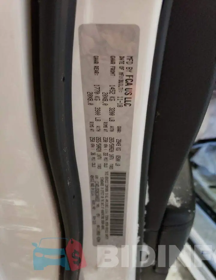 1C4RDJDG9KC606522 Photo# 13
