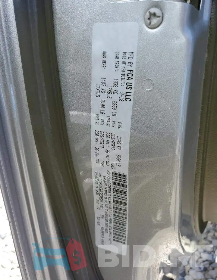 2C4RDGEG2KR535804 Photo# 13