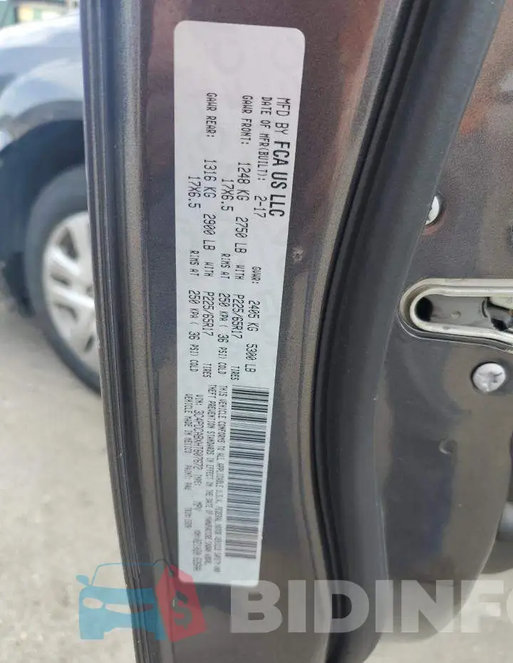 3C4PDCABXHT607672 Photo# 13