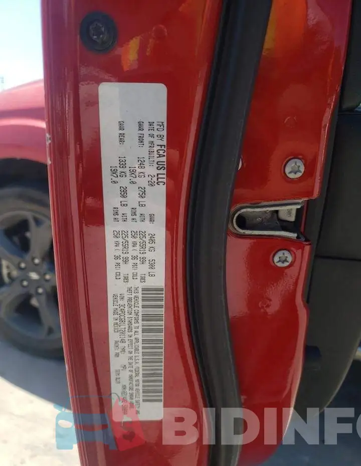 3C4PDCGB1LT201148 Photo# 13