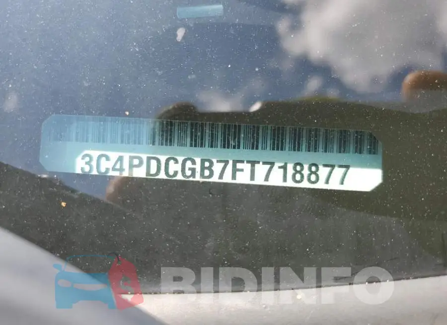 3C4PDCGB7FT718877 Photo# 13