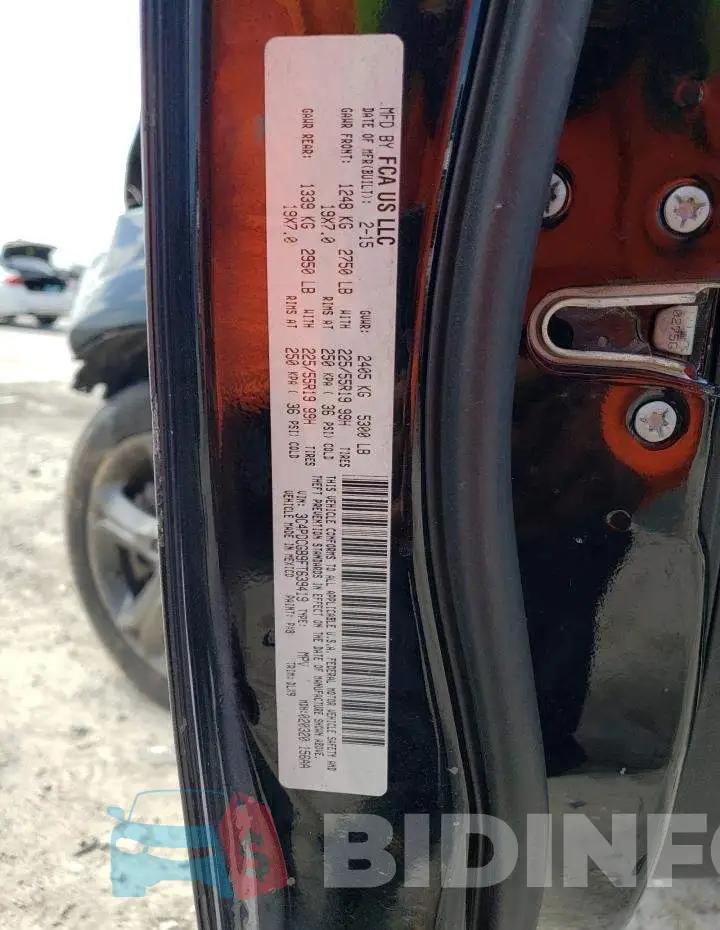 3C4PDCGB9FT639419 Photo# 14