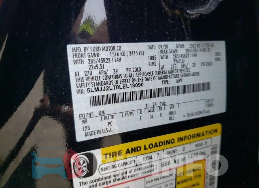 5LMJJ2LT0LEL18090 Photo# 12