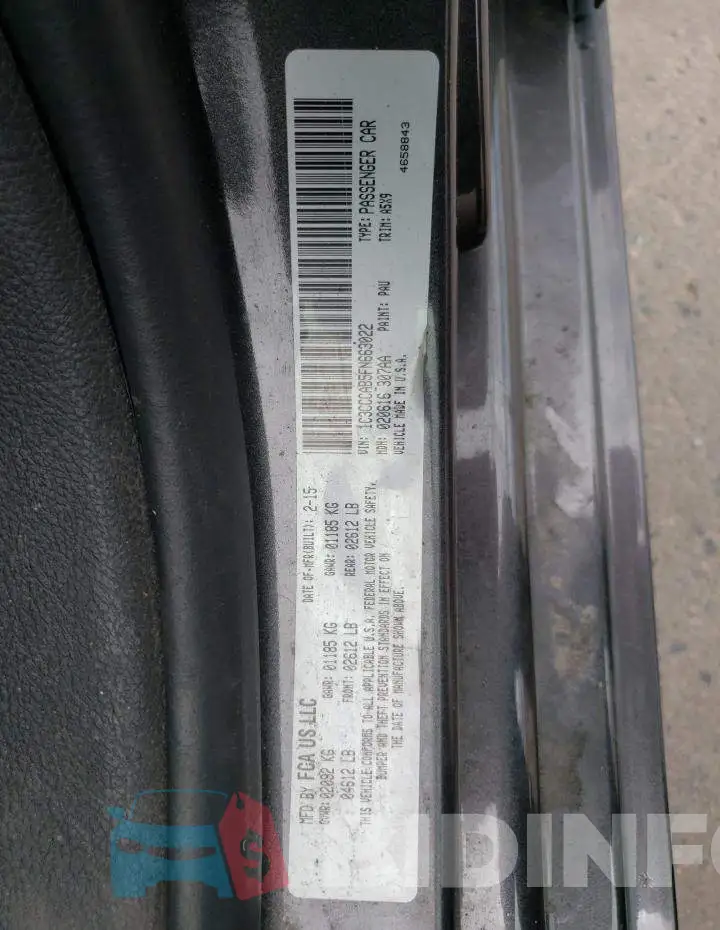1C3CCCAB5FN663022 Photo# 13