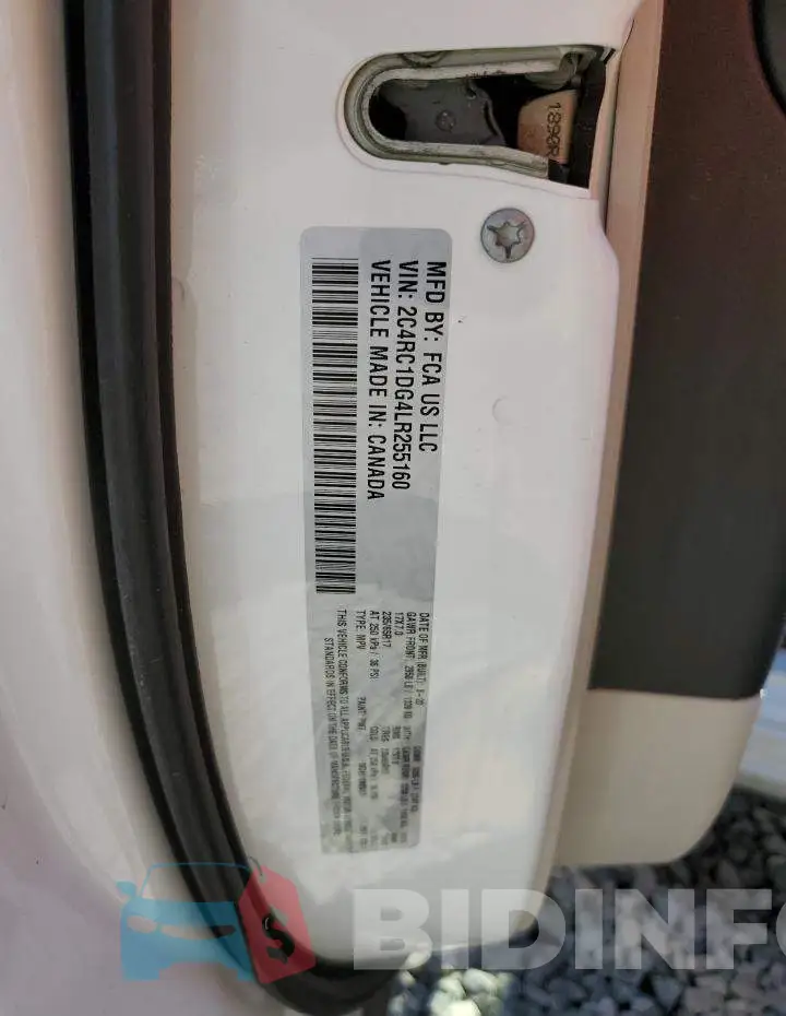 2C4RC1DG4LR255160 Photo# 13