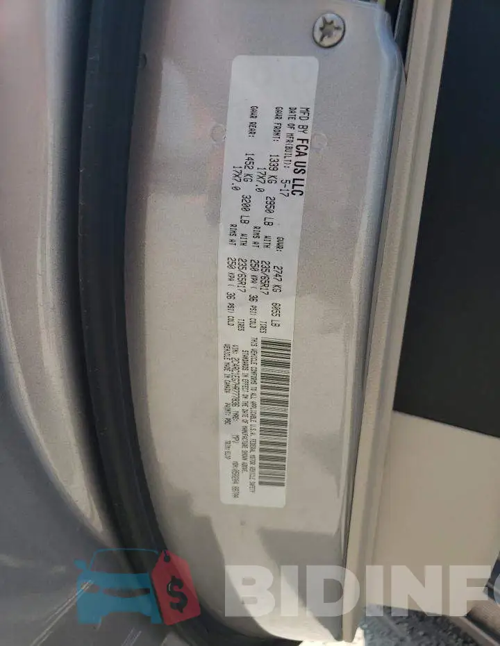 2C4RC1EG7HR777836 Photo# 13