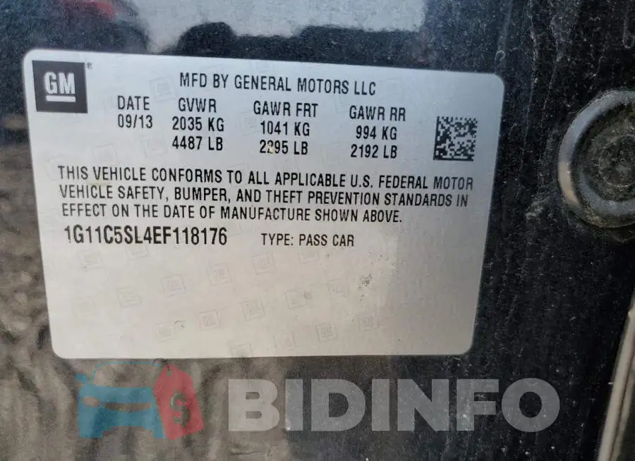 1G11C5SL4EF118176 Photo# 12