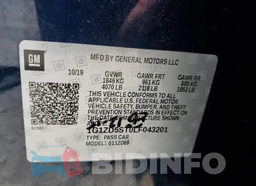 1G1ZD5ST0LF043201 Photo# 12