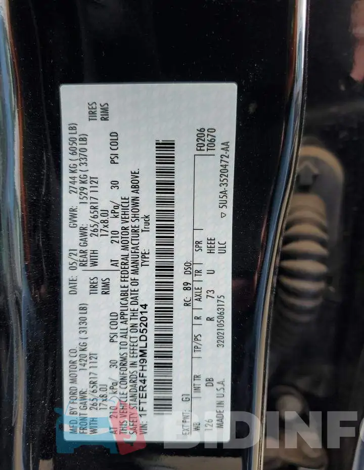 1FTER4FH9MLD52014 Photo# 12
