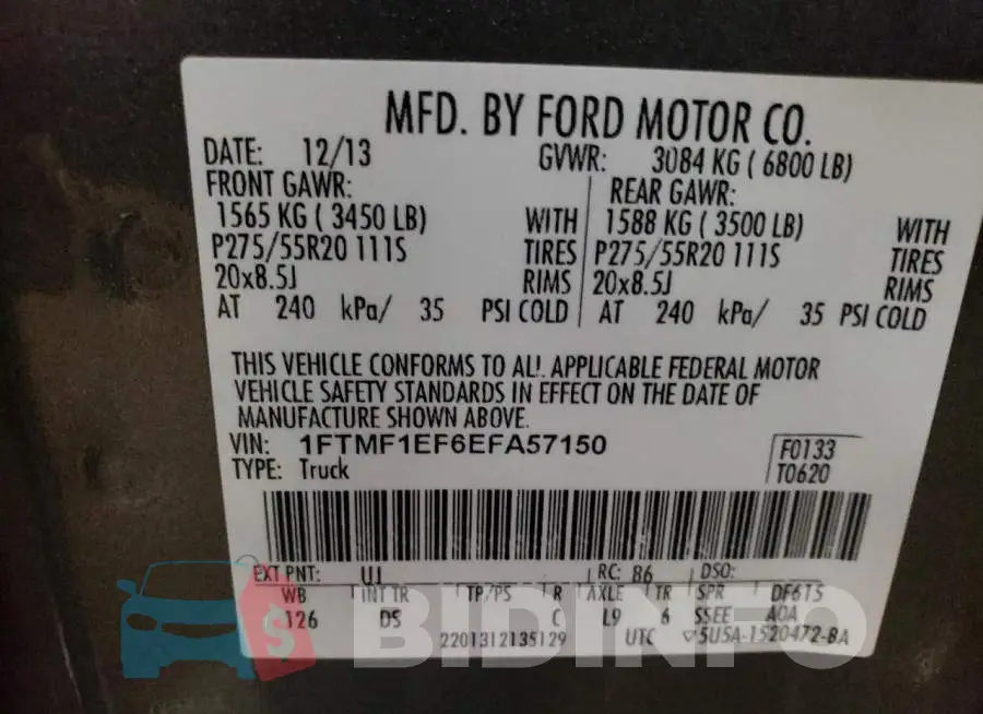 1FTMF1EF6EFA57150 Photo# 12