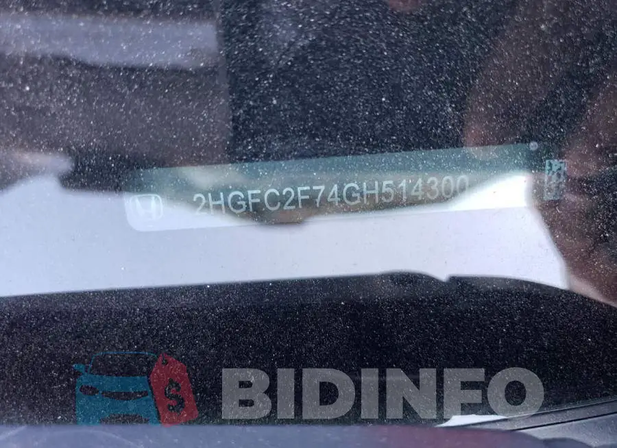 2HGFC2F74GH514300 Photo# 12
