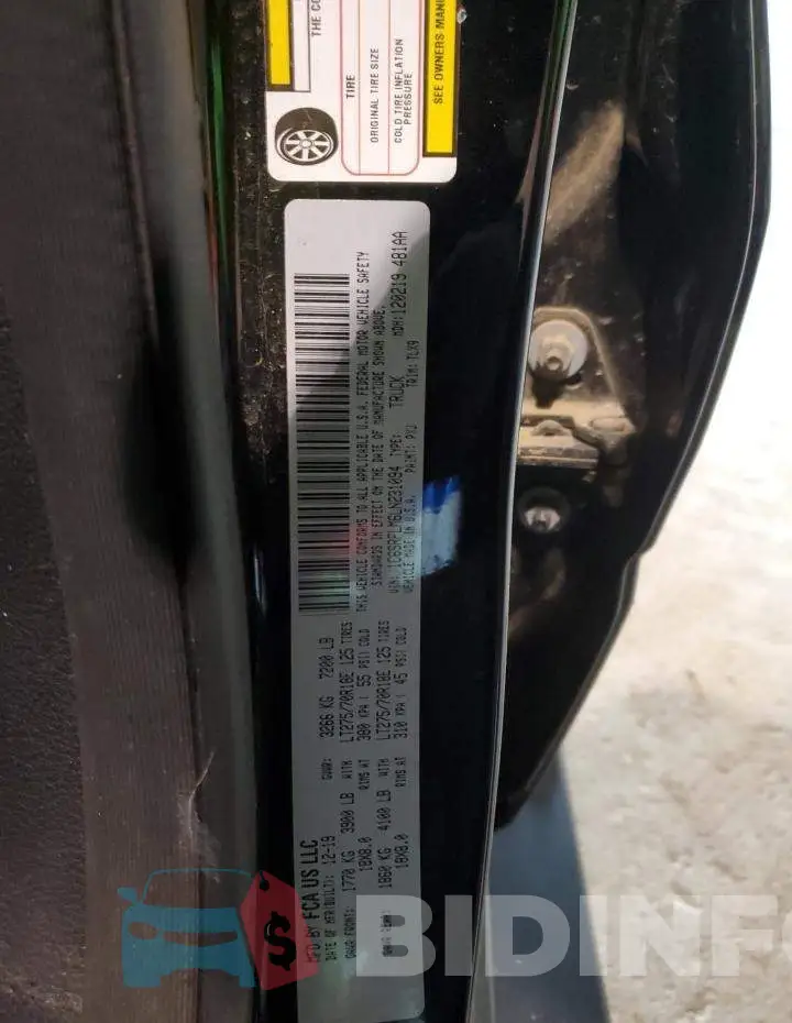 1C6SRFLM6LN231094 Photo# 12