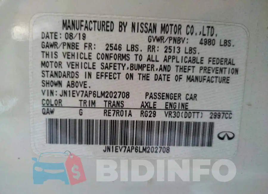 JN1EV7AP6LM202708 Photo# 12
