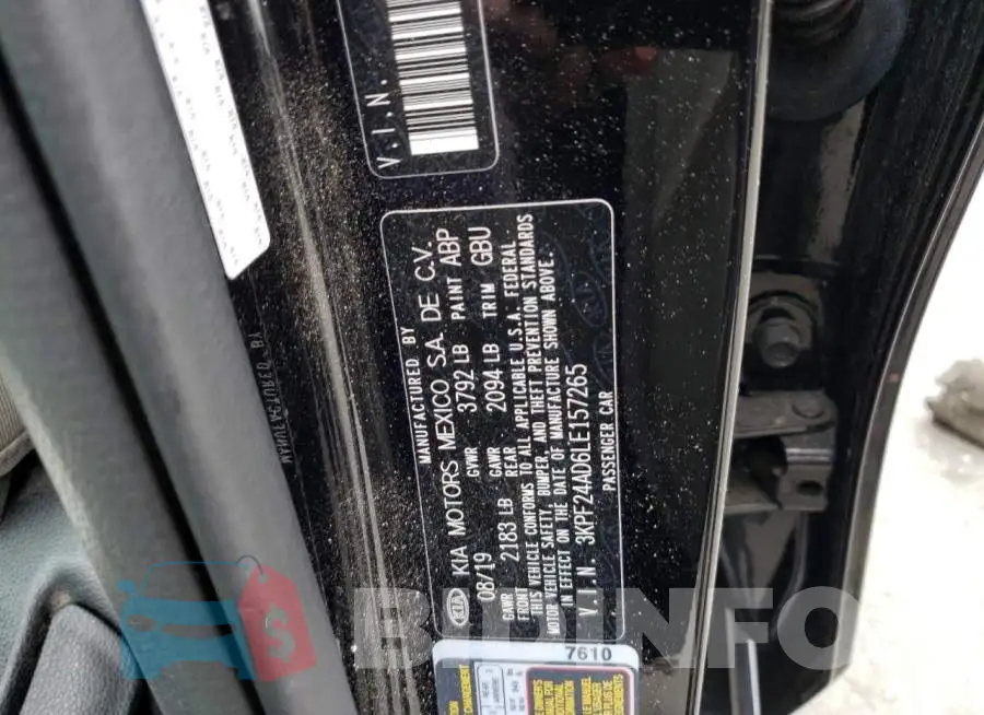 3KPF24AD6LE157265 Photo# 12