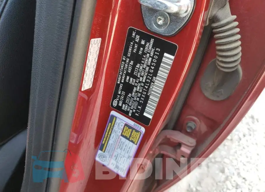 5XXGT4L32LG450013 Photo# 12
