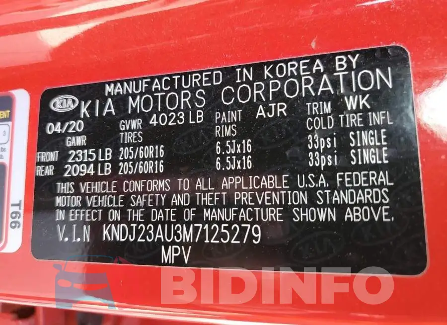 KNDJ23AU3M7125279 Photo# 13
