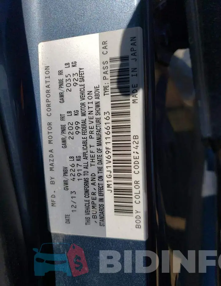 JM1GJ1V69F1166163 Photo# 12