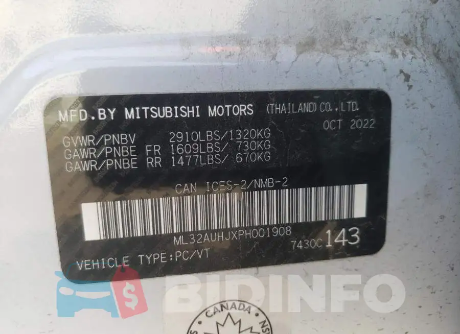 ML32AUHJXPH001908 Photo# 12