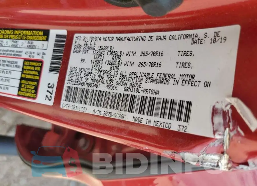 3TMDZ5BN5LM083407 Photo# 13