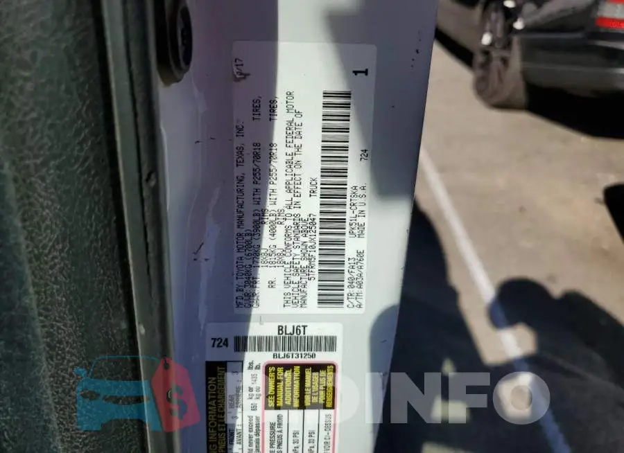 5TFRM5F10JX125047 Photo# 12