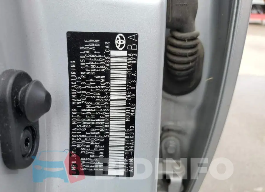 5YFBURHE9FP291209 Photo# 12