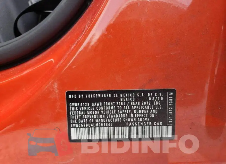 3VWC57BU4LM091845 Photo# 13