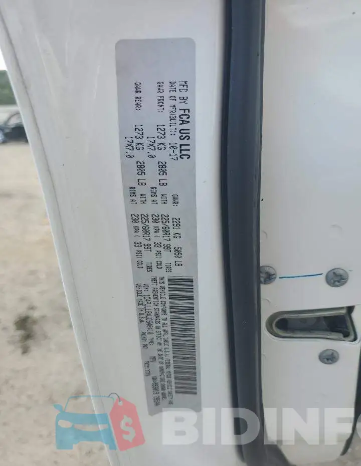 1C4PJLLB4JD540410 Photo# 14