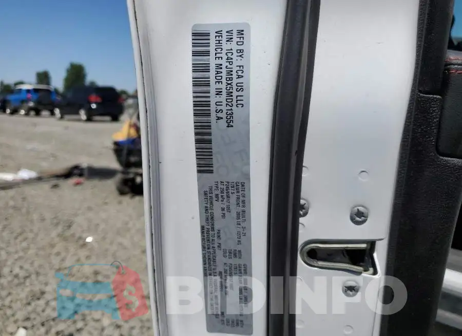 1C4PJMBX5MD213554 Photo# 12