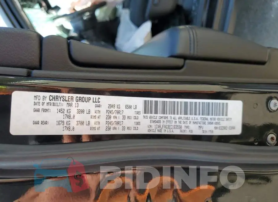 1C4RJFAG3EC163590 Photo# 13