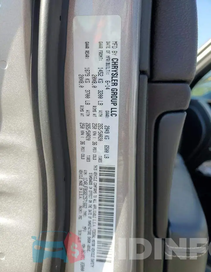 1C4RJFBG6EC571662 Photo# 13