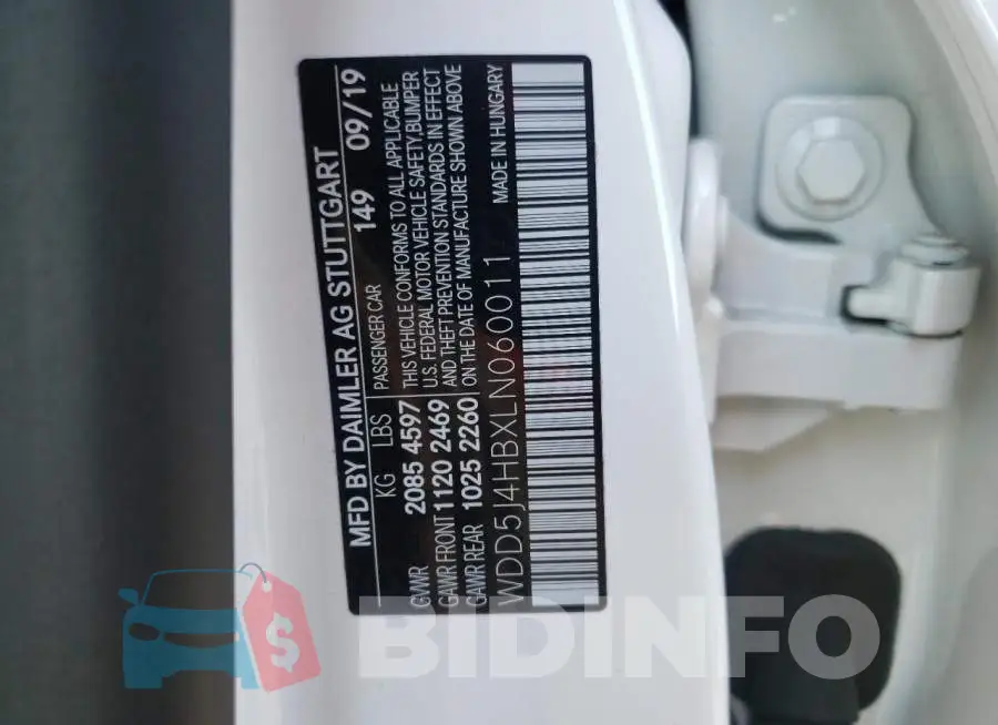 WDD5J4HBXLN060011 Photo# 12
