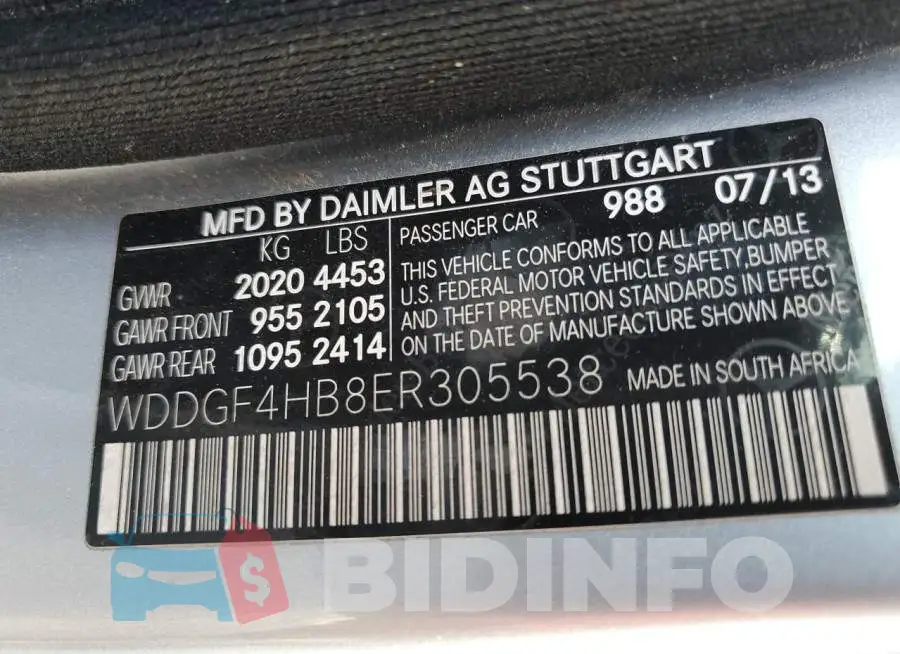 WDDGF4HB8ER305538 Photo# 12