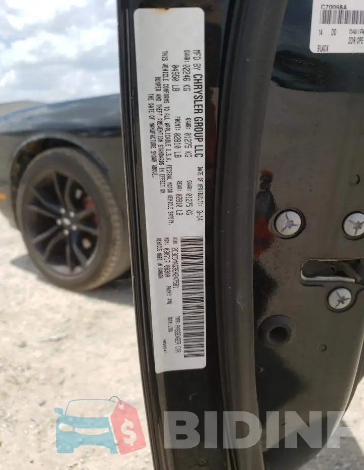 2C3CDYAG3EH247581 Photo# 12