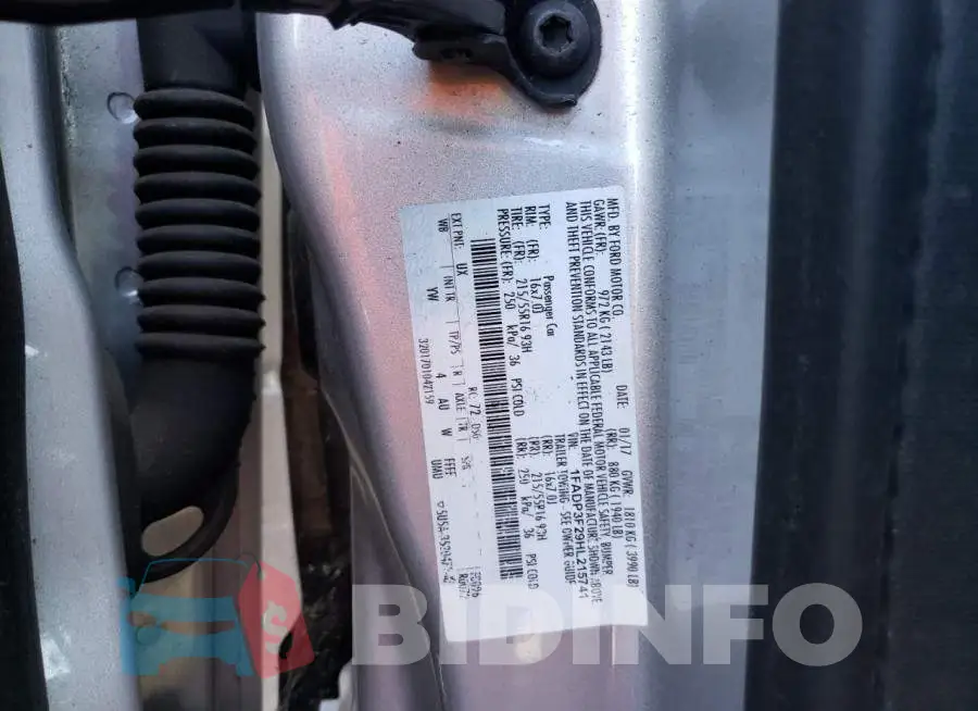 1FADP3F29HL215741 Photo# 12