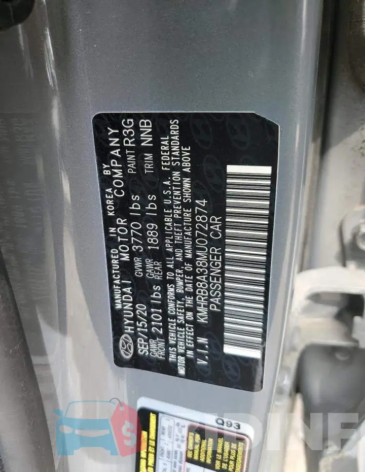 KMHRB8A38MU072874 Photo# 12