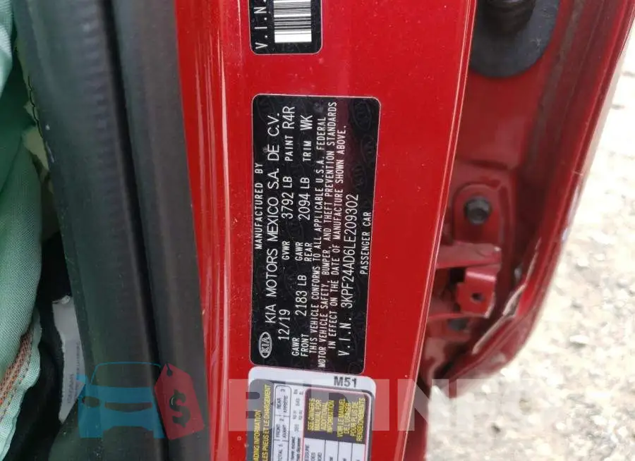 3KPF24AD6LE209302 Photo# 13