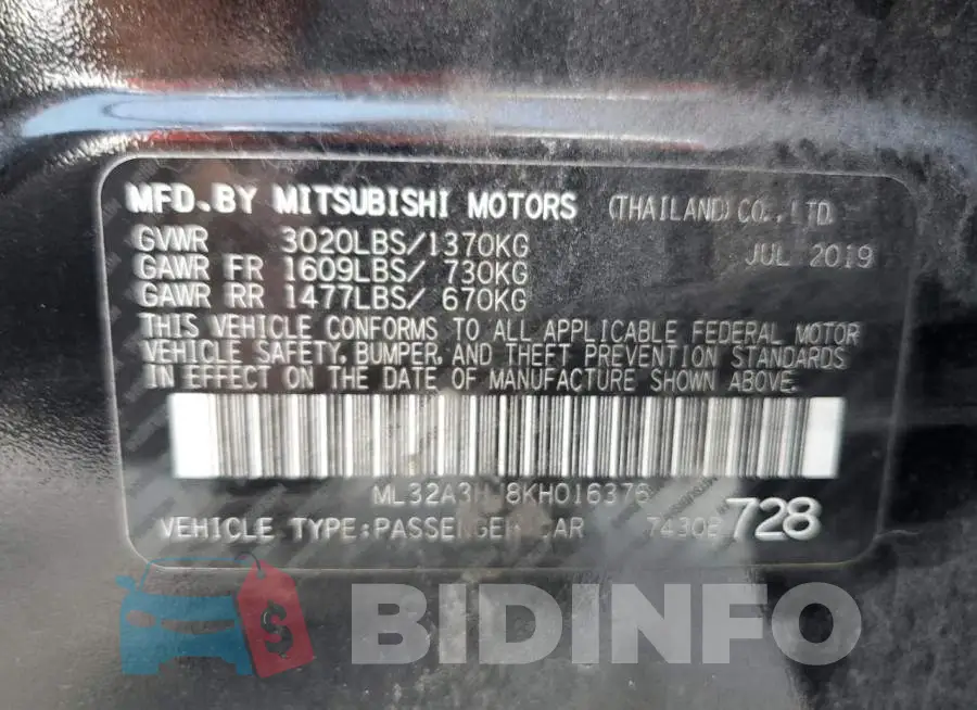 ML32A3HJ8KH016376 Photo# 13