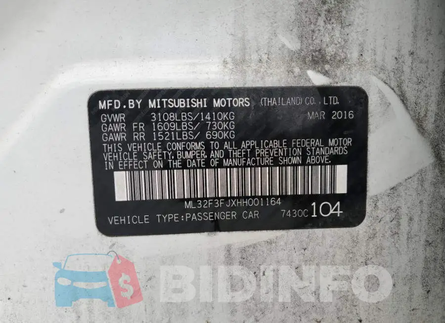 ML32F3FJXHH001164 Photo# 12