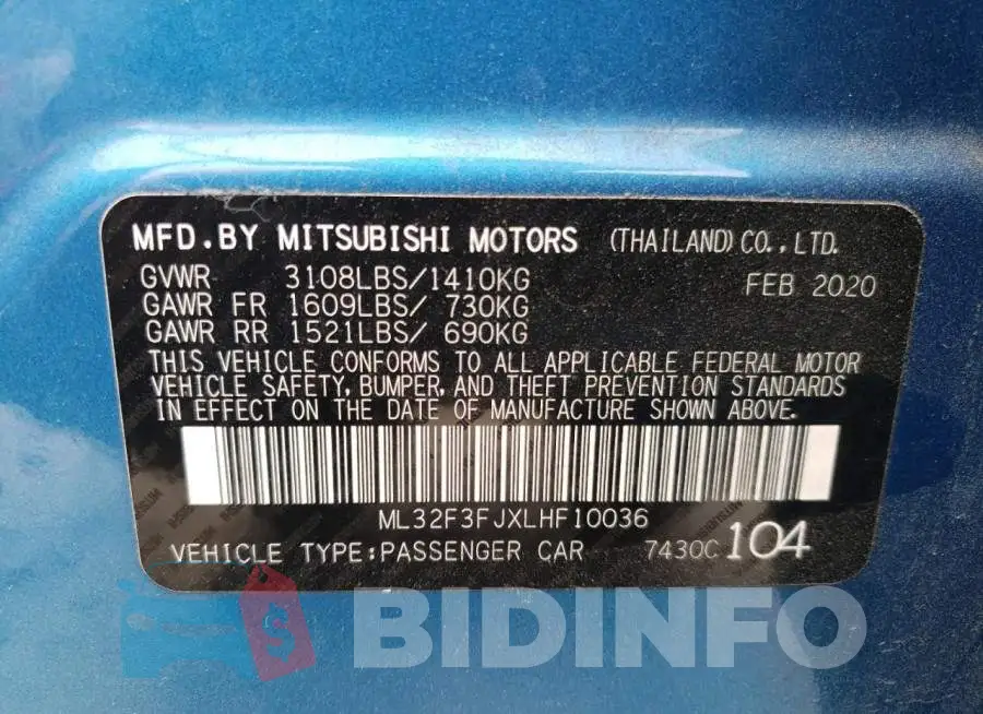 ML32F3FJXLHF10036 Photo# 12