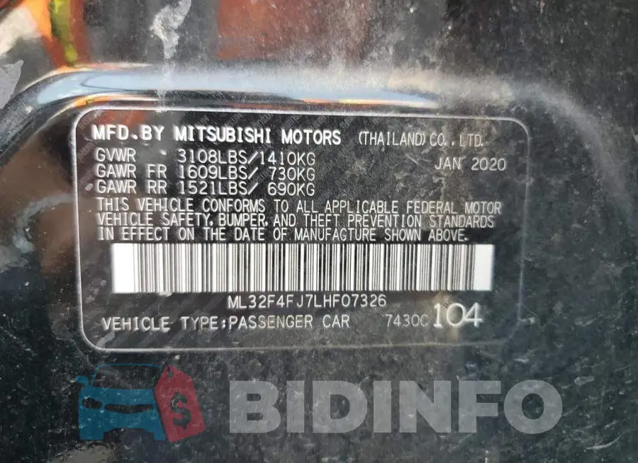 ML32F4FJ7LHF07326 Photo# 12
