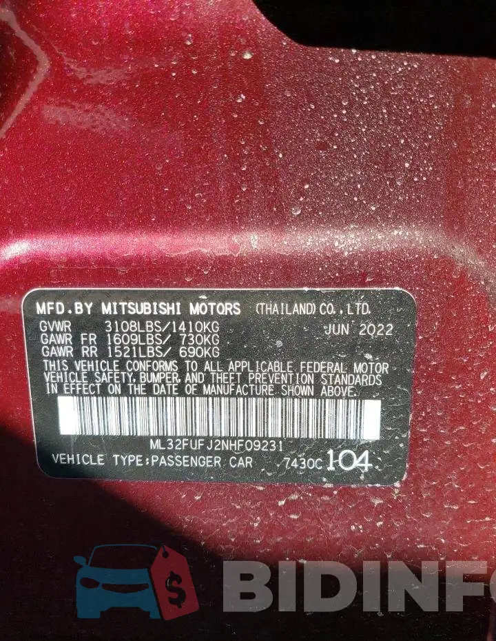 ML32FUFJ2NHF09231 Photo# 12