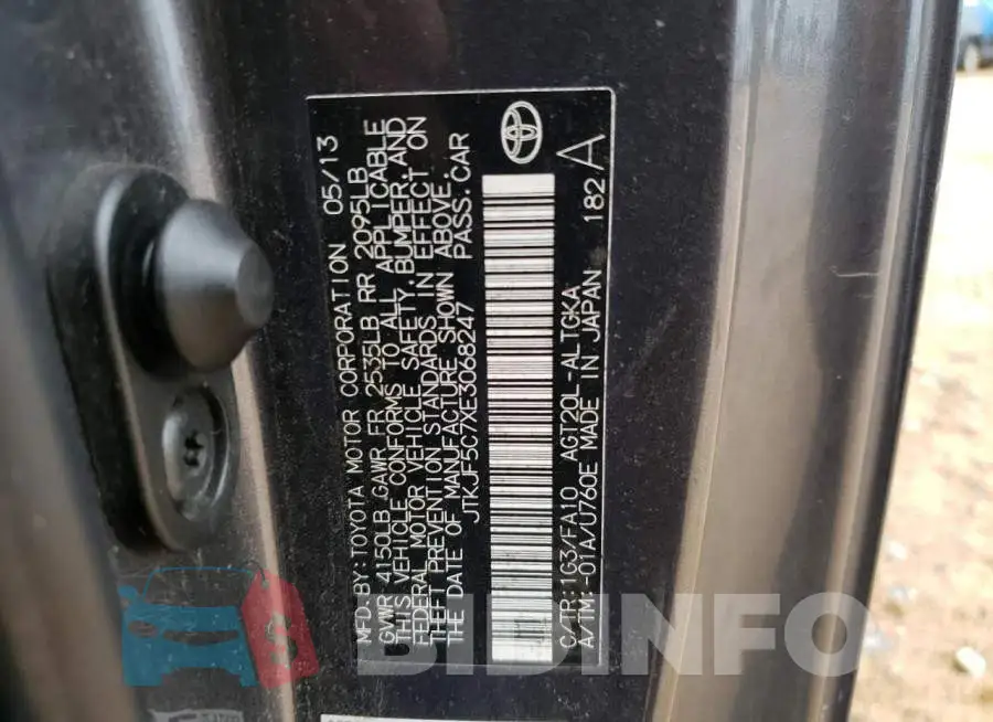 JTKJF5C7XE3068247 Photo# 12