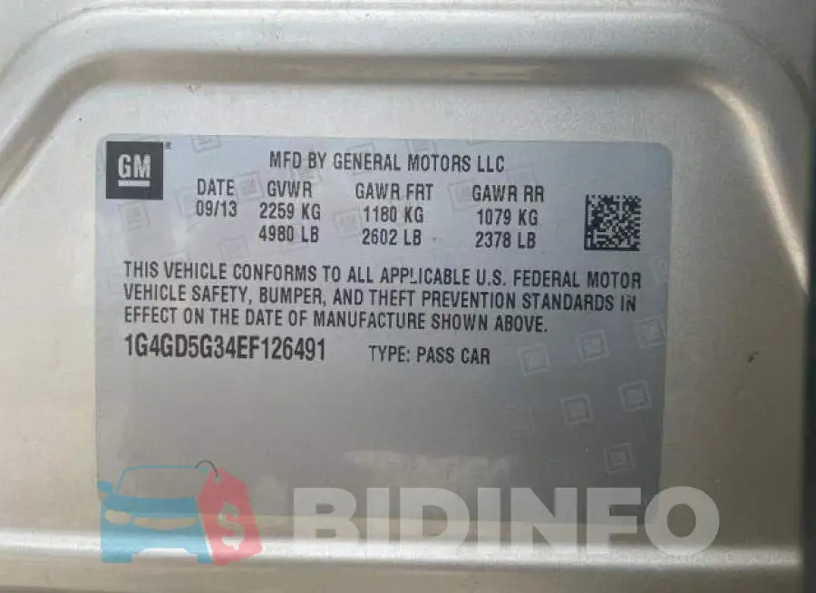 1G4GD5G34EF126491 Photo# 10