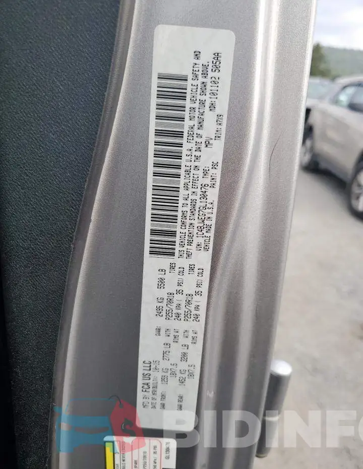 1C4BJWEG7GL130476 Photo# 13