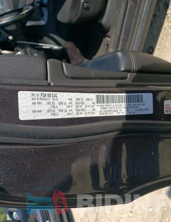 1C4RJFAG9FC168245 Photo# 13