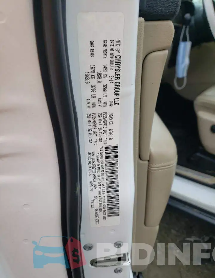 1C4RJFBG1EC459934 Photo# 13